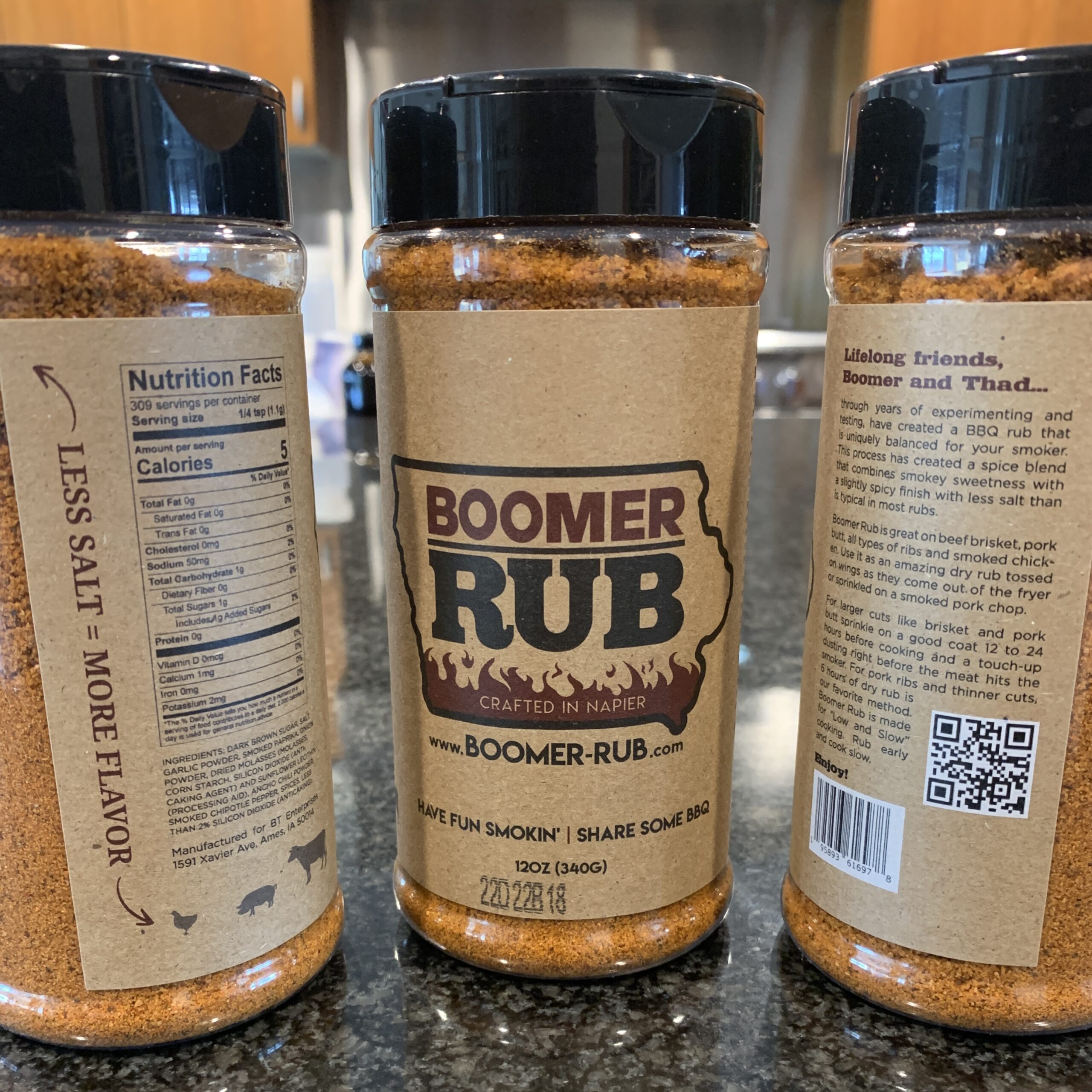 Boomer-Rub 12oz Shaker Bottle